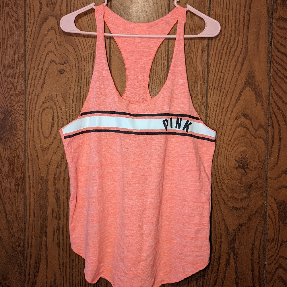 PINK racerback tank